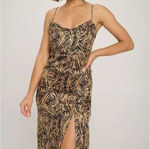 Satin Dress • New With Tags